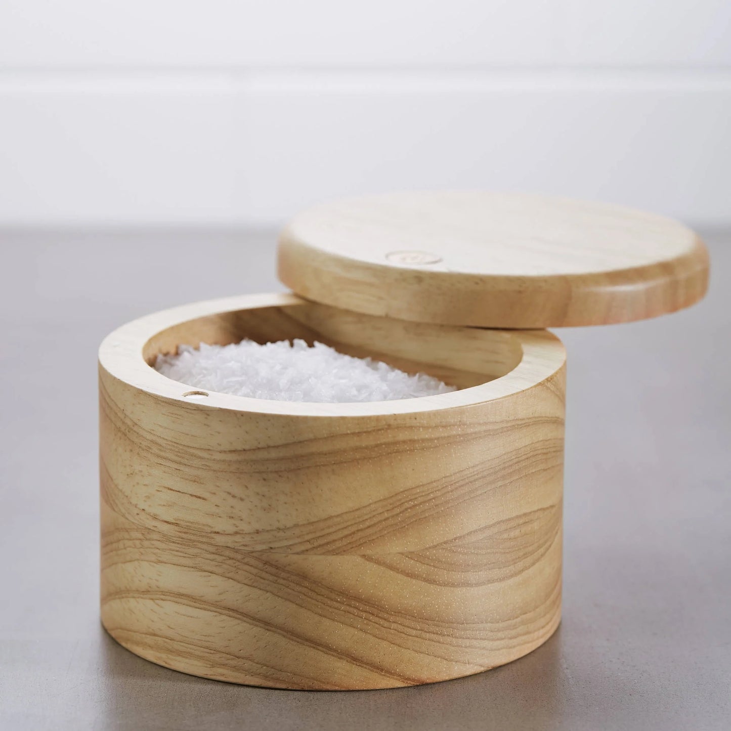 4" Pantryware Parawood Single Cavity Salt Box
