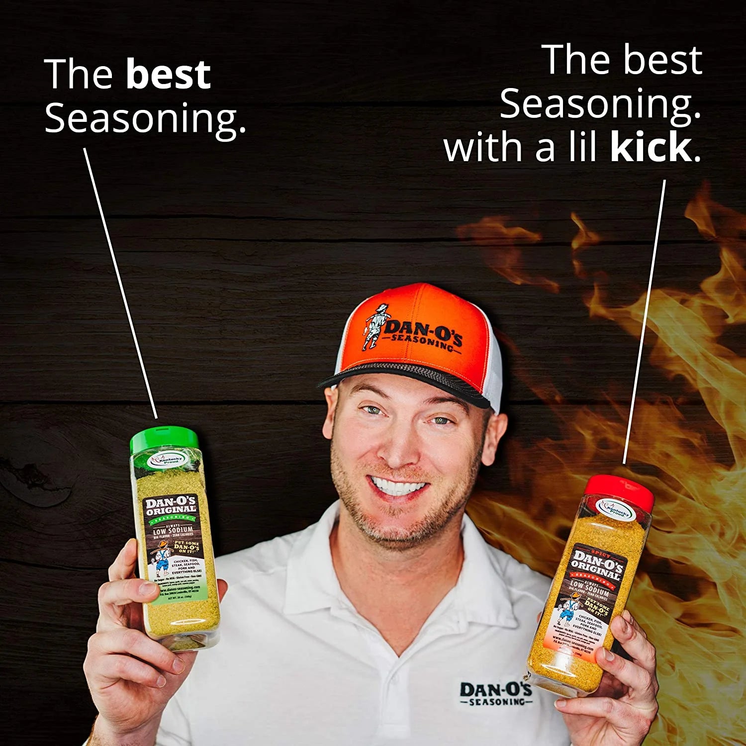 Dan-O'S Original Seasoning - All-Purpose Seasoning - Great for Cooking and Grilling Anything - Large Bottle (20 Oz)