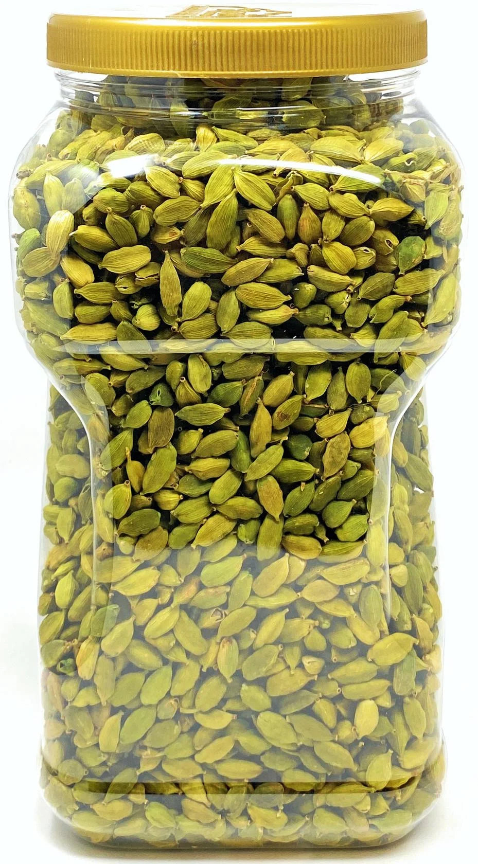 Green Cardamom Pods Spice (Hari Elachi) 48Oz (3Lbs) 1.36Kg PET Jar ~ All Natural | Vegan | Gluten Friendly | NON-GMO | Kosher | Product of India