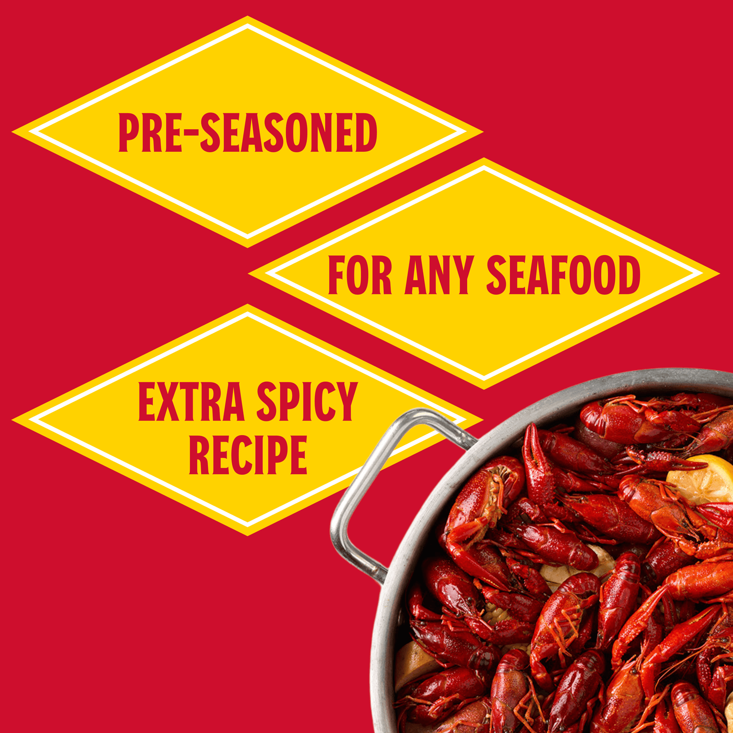(2 Pack)  Cajun Fire Boil Seasoning 4.06 Lb Bag.