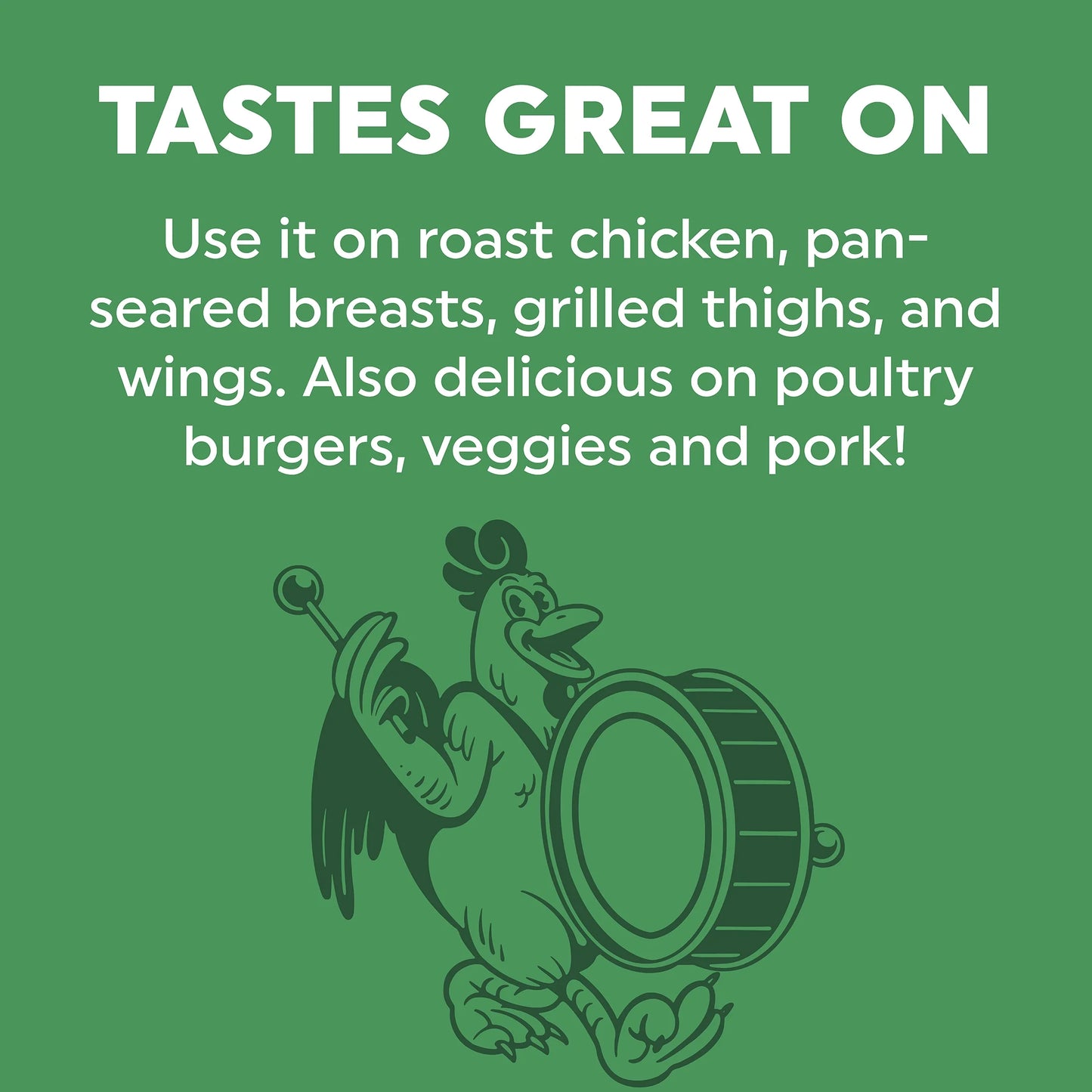 Chica Licka Garlic and Herb Seasoning, Chicken Seasoning, 5.5 Ounce Mixed Spices & Seasonings