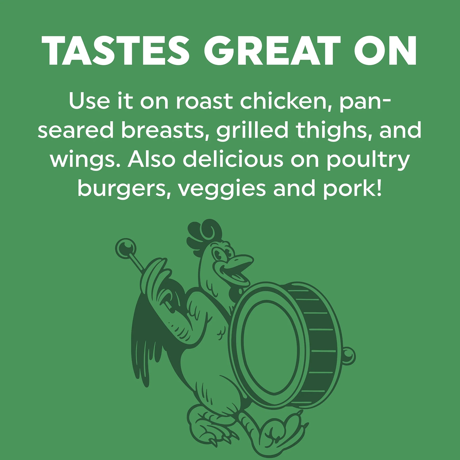 Chica Licka Garlic and Herb Seasoning, Chicken Seasoning, 5.5 Ounce Mixed Spices & Seasonings