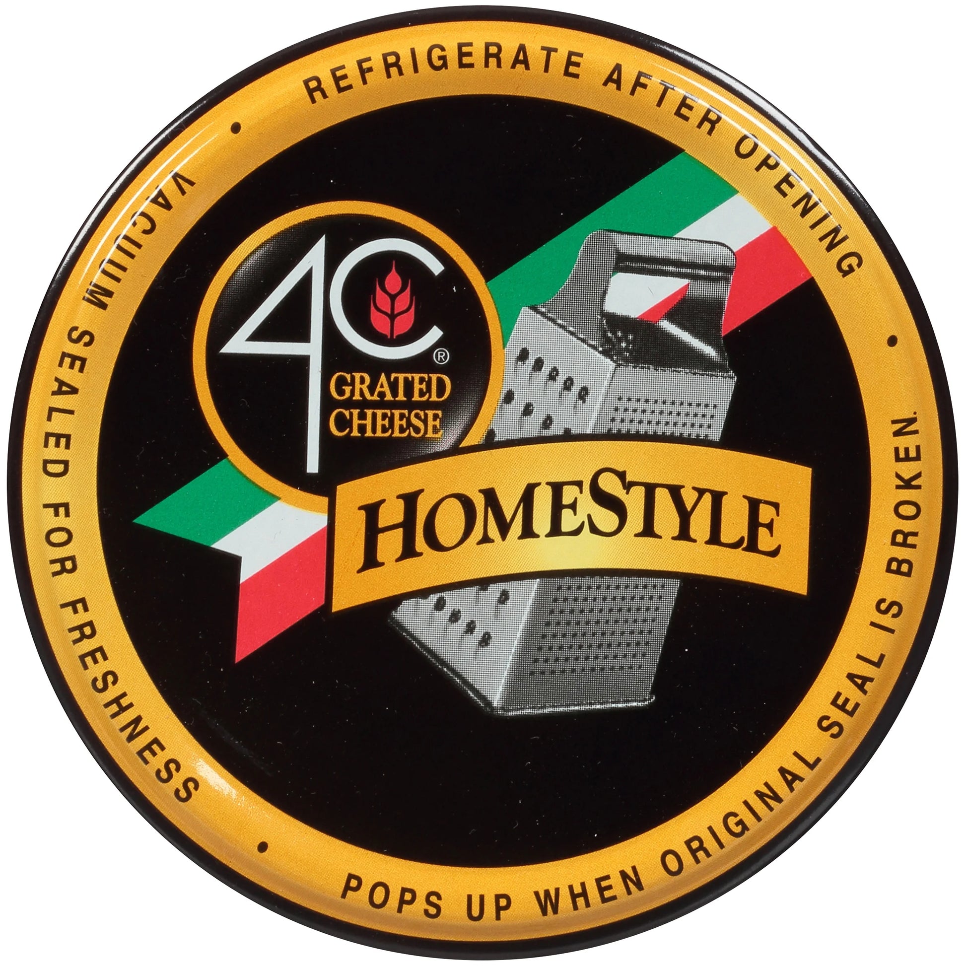 Homestyle Parmesan Grated Cheese 6 Oz Jar