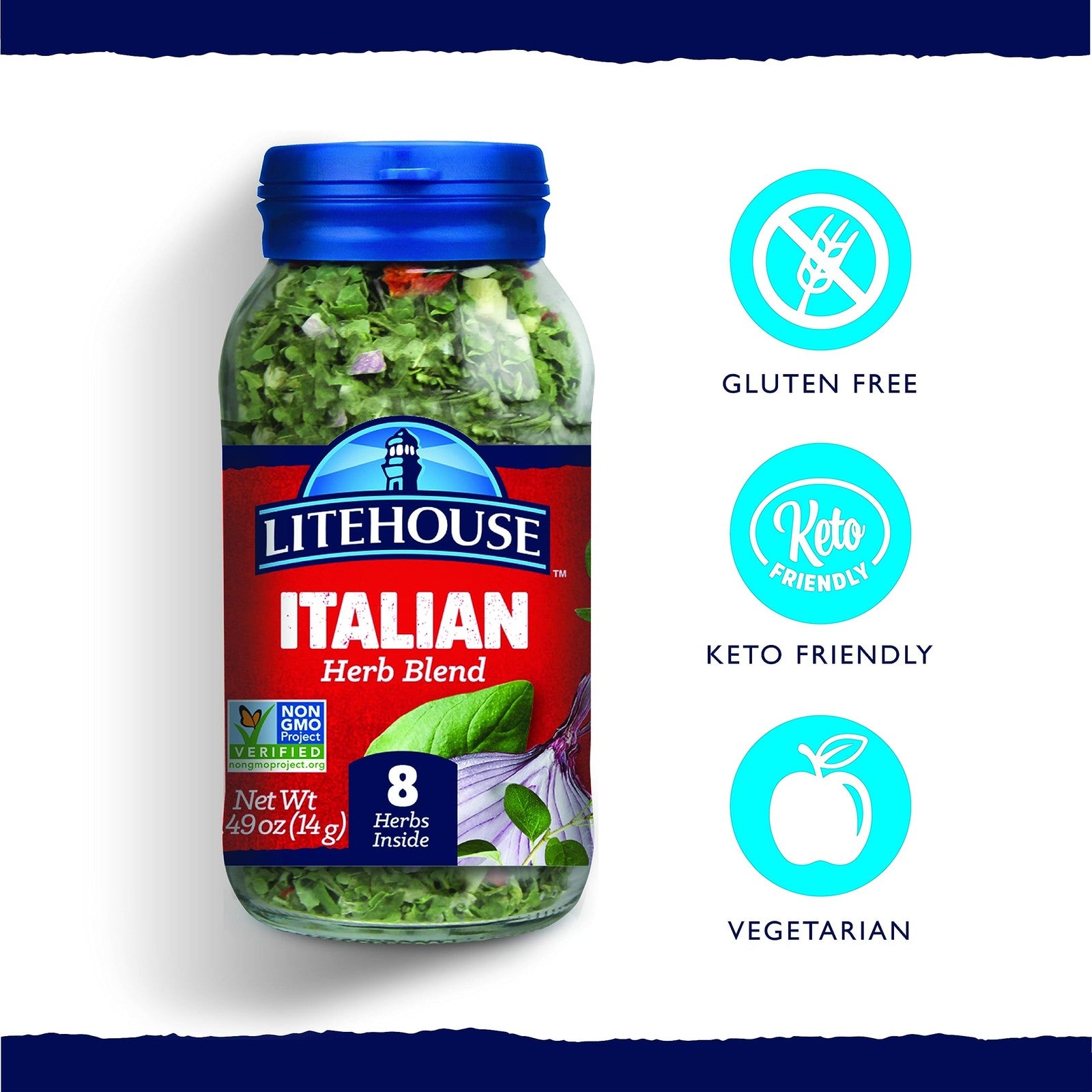 Litehouse Freeze Dried Italian Herb Blend - Italian Spices, Italian Se
