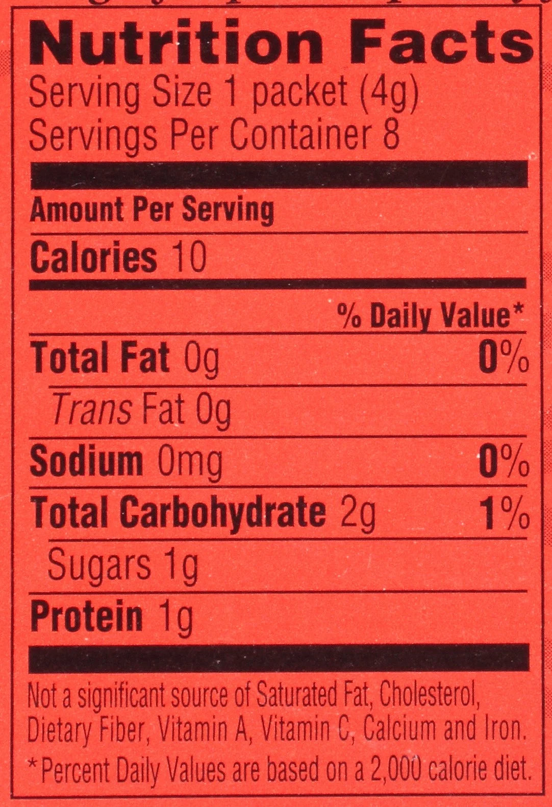 Sodium Free Granulated Beef Bouillon, 8 Ct, 1.1 Oz