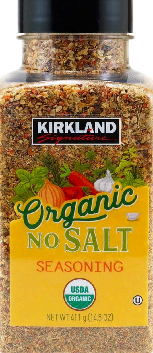 Kirkland Signature Organic No-Salt Seasoning, 14.5 Oz Spices FREE & FAST SHIP