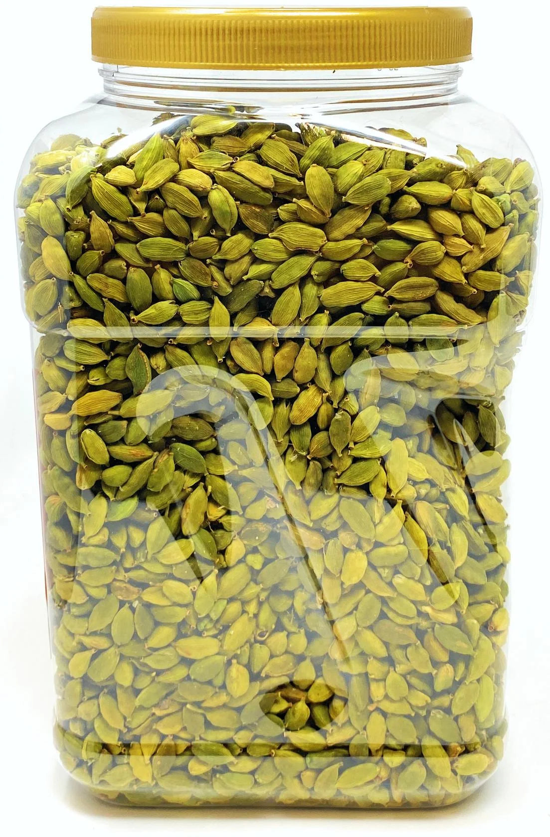 Green Cardamom Pods Spice (Hari Elachi) 48Oz (3Lbs) 1.36Kg PET Jar ~ All Natural | Vegan | Gluten Friendly | NON-GMO | Kosher | Product of India