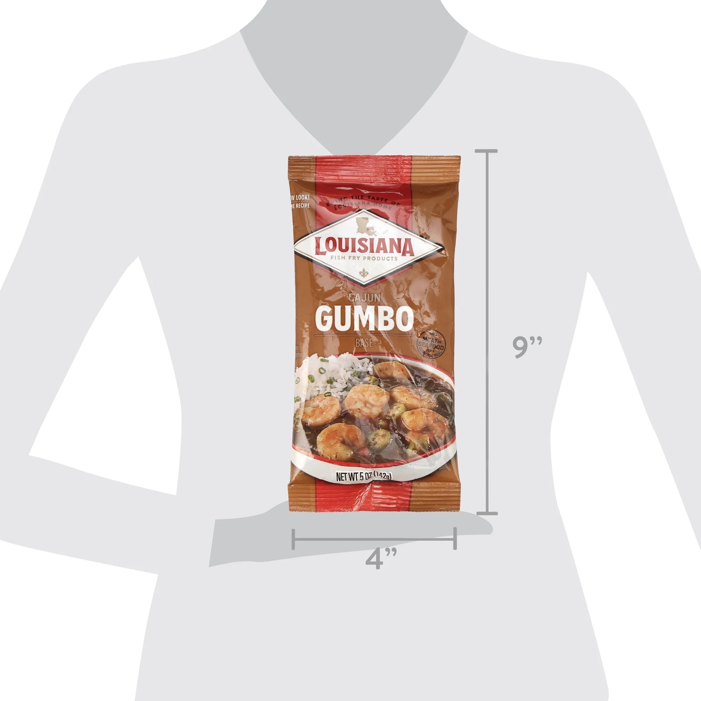 Cajun Gumbo Base Seasoning Mix 5 Oz Bag