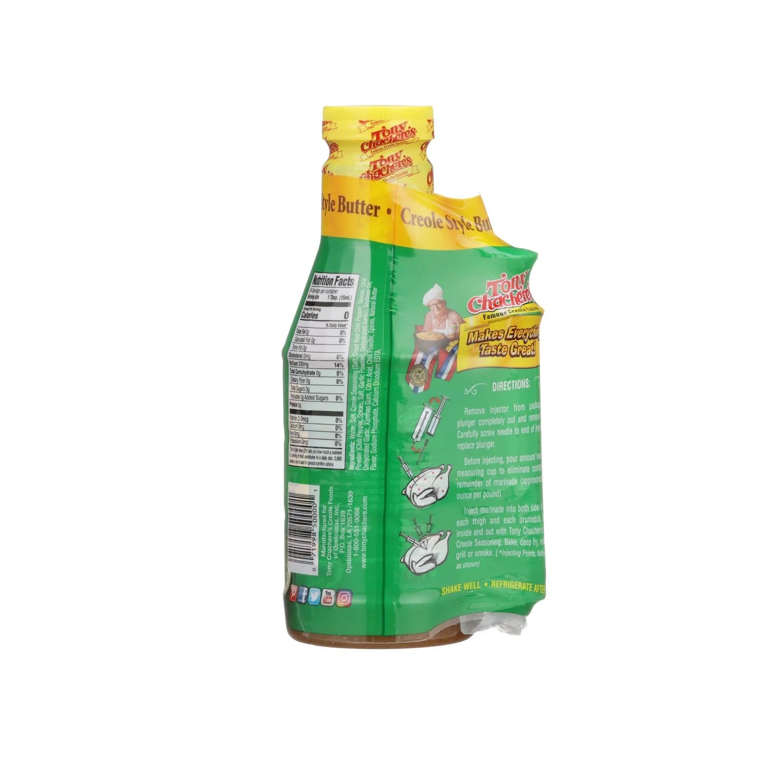 Marinade, Butter, Cajun, Injectables, 17 Fl Oz