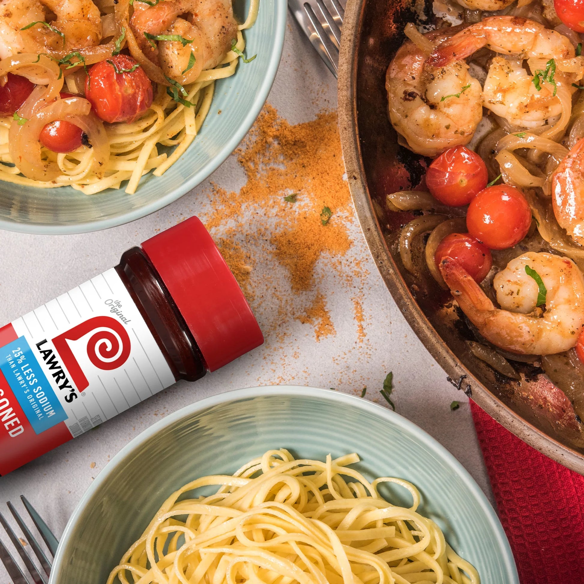 Kosher 25% Less Sodium Seasoned Salt, 8 Oz Bottle