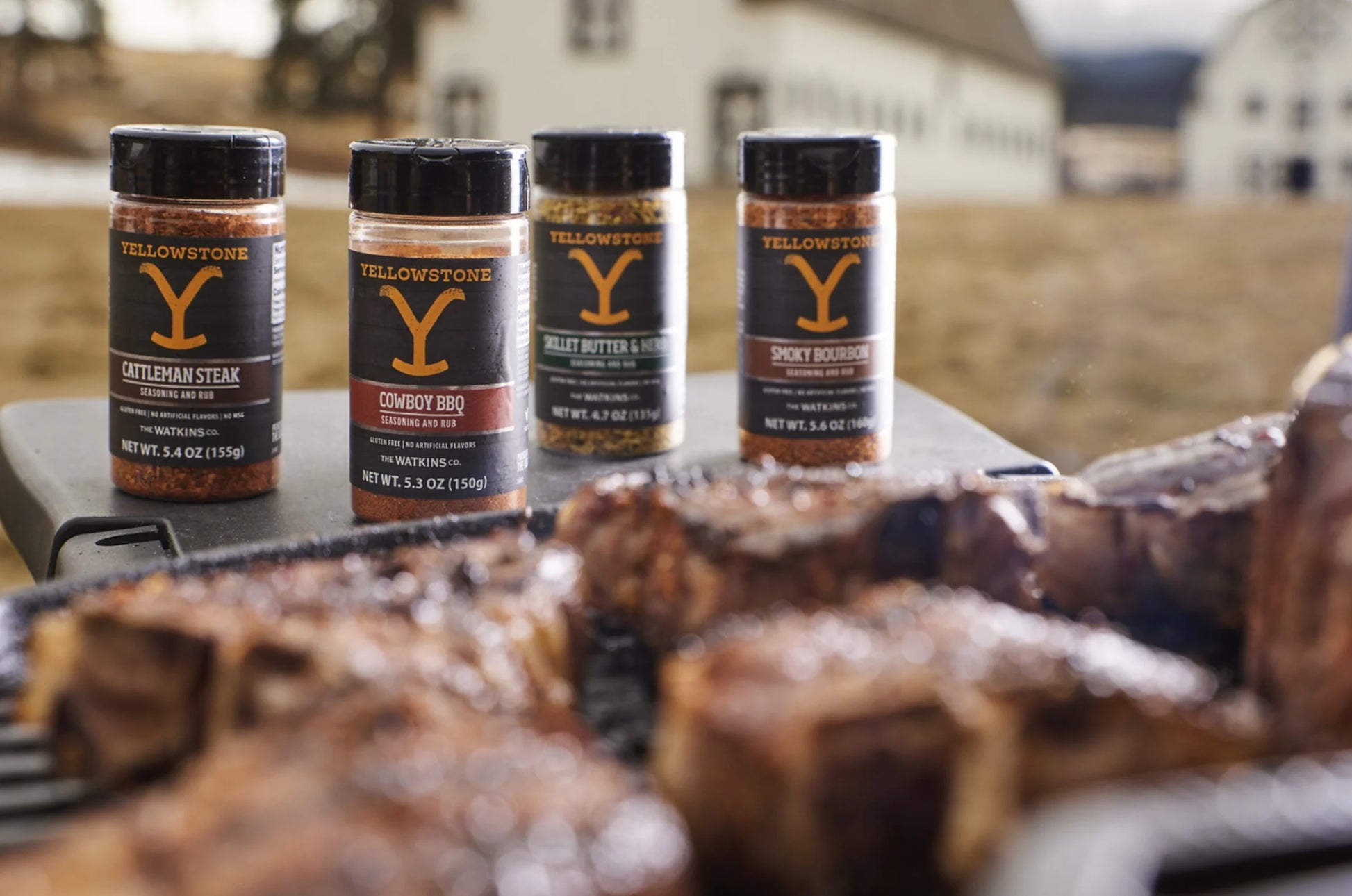 Yellowstone Cattleman Steak Rub, 5.4Oz (Mixed Spices & Seasonings)