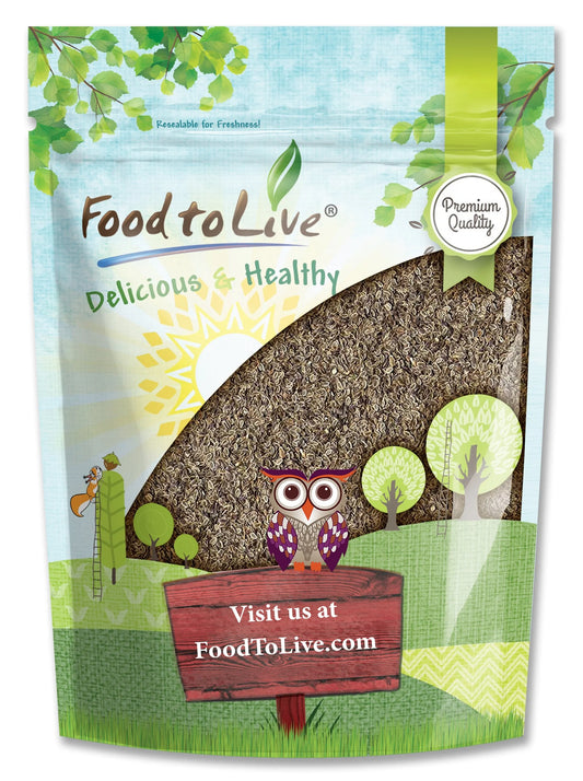 Dill Seeds, 0.5 Pounds — Kosher, Raw, Vegan — by