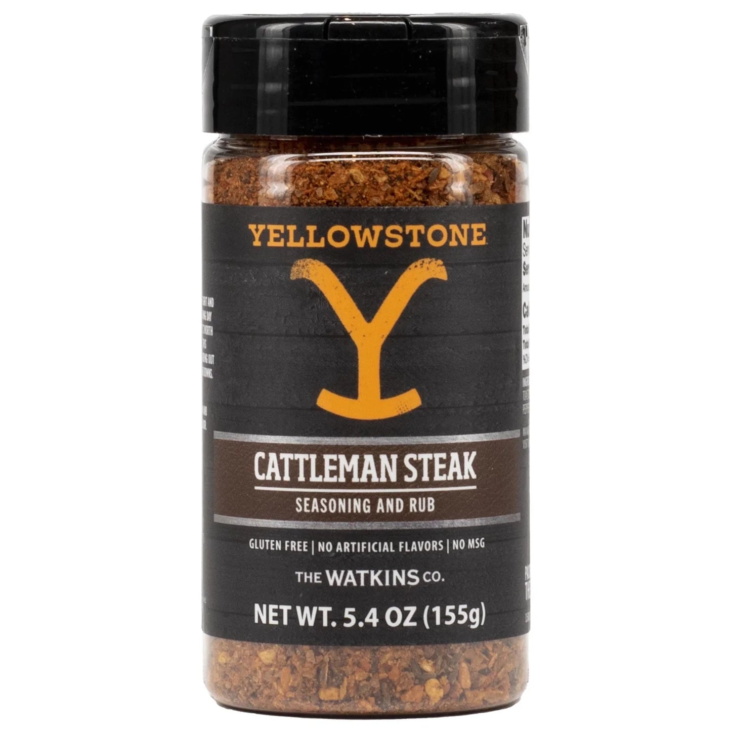 Yellowstone Cattleman Steak Rub, 5.4Oz (Mixed Spices & Seasonings)