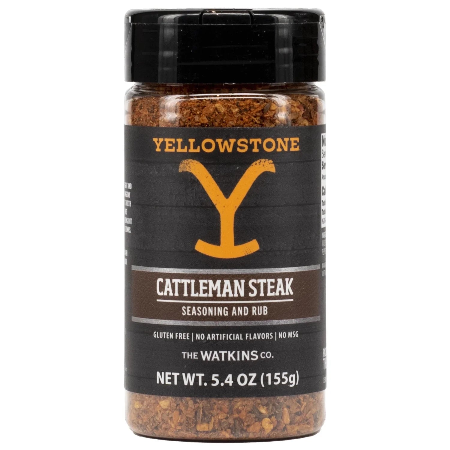 Yellowstone Cattleman Steak Rub, 5.4Oz (Mixed Spices & Seasonings)