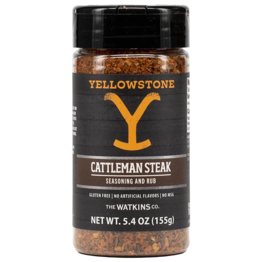 Yellowstone Cattleman Steak Rub, 5.4Oz (Mixed Spices & Seasonings)
